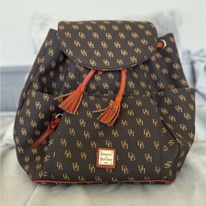 Dooney & Bourke logo backpack